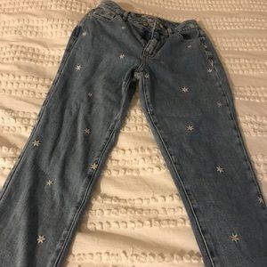 Pacsun raining daisy mom jeans size 25